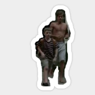 Adam Hann-Byrd and Harry Connick Jr. in Little Man Tate (1991) Sticker